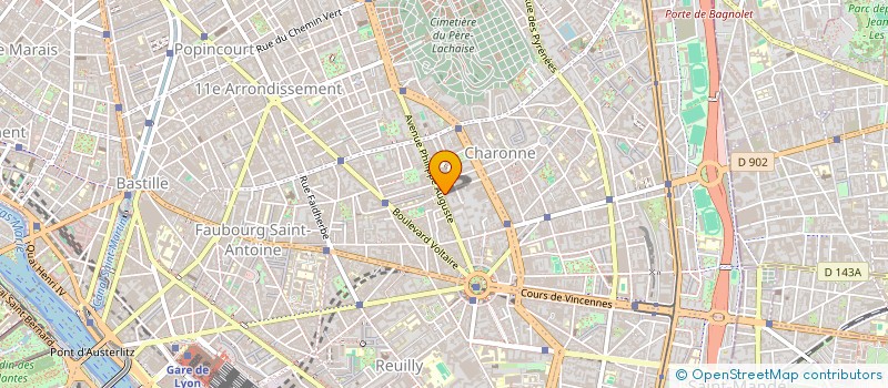 localisation de l'entreprise BLOC METAL à PARIS