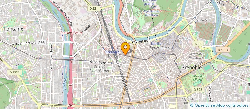 localisation de l'entreprise BLOC NOT à GRENOBLE