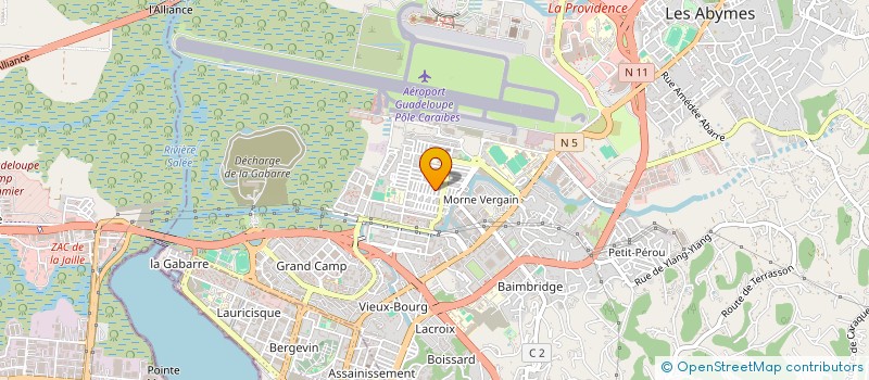 localisation de l'entreprise BLOC PROFESSION D'INTERV SECURITE PRIVEE à LES ABYMES