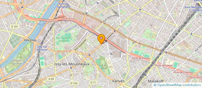 localisation de l'entreprise BLOC SYSTEM à ISSY-LES-MOULINEAUX