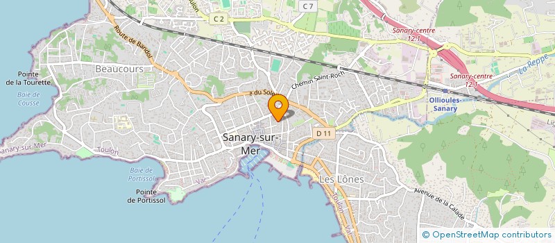 localisation de l'entreprise BLOC SYSTEM EQUIPEMENT à SANARY-SUR-MER