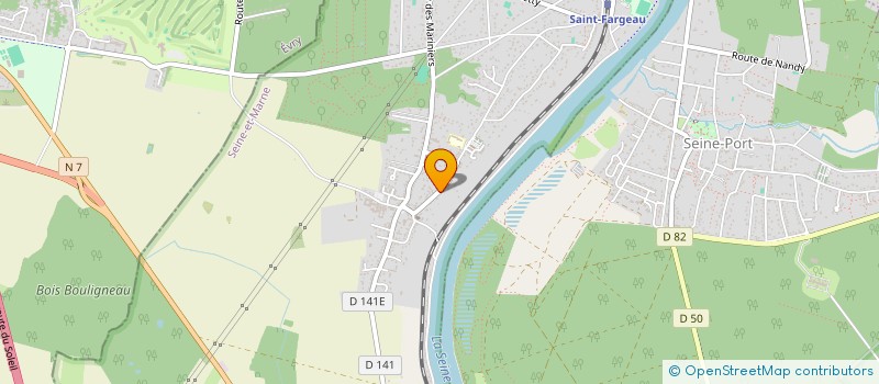 localisation de l'entreprise BLOCH à SAINT-FARGEAU-PONTHIERRY