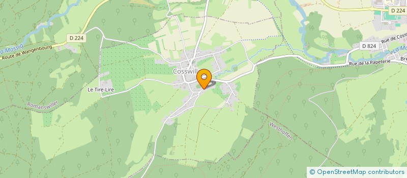 localisation de l'entreprise BLOCHOP  COSSWILLER