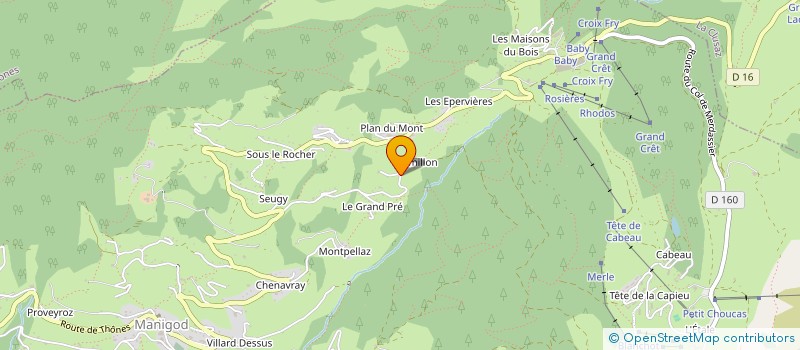 localisation de l'entreprise BLOCK 1001  MANIGOD