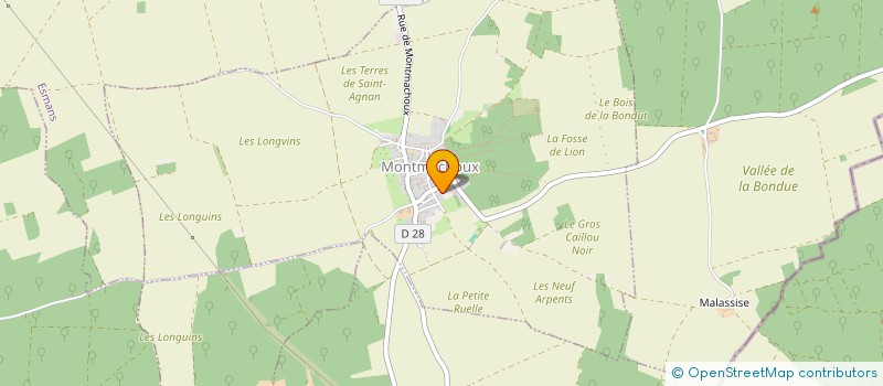 localisation de l'entreprise BLOCK  MONTMACHOUX