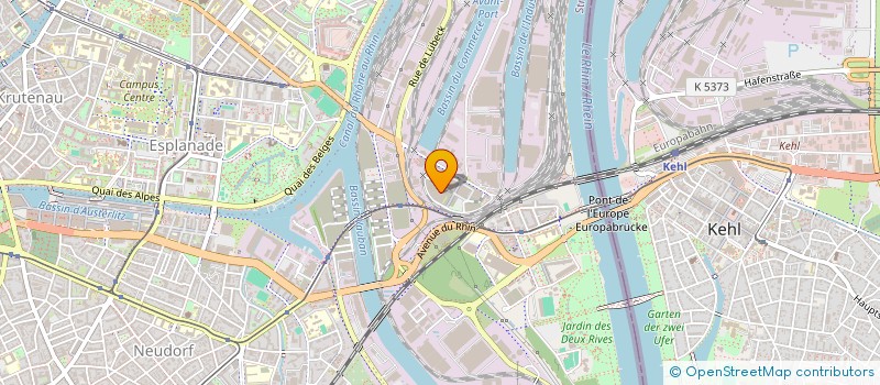 localisation de l'entreprise BLOCK & CO'  STRASBOURG