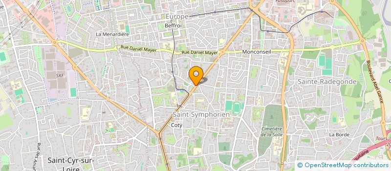 localisation de l'entreprise BLOCK DISCOVER à TOURS