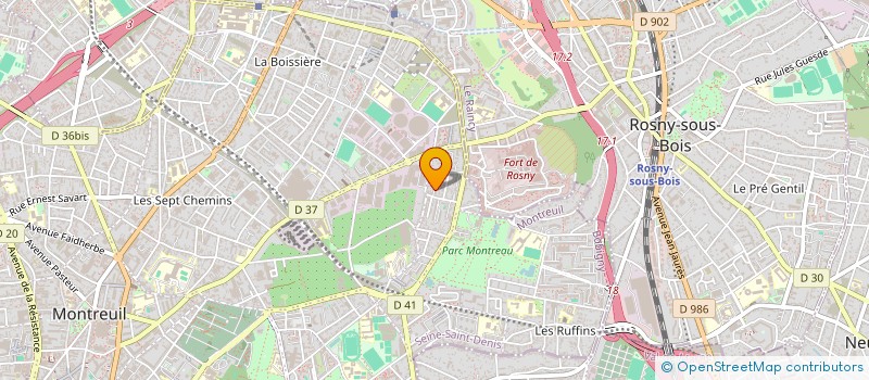 localisation de l'entreprise BLOCK ECOLOGIC ALTERNATIVE à MONTREUIL