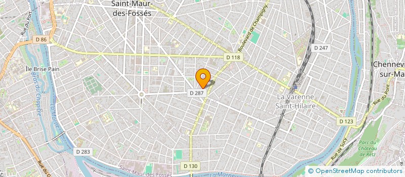 localisation de l'entreprise BLOCK INVEST à SAINT-MAUR-DES-FOSSES