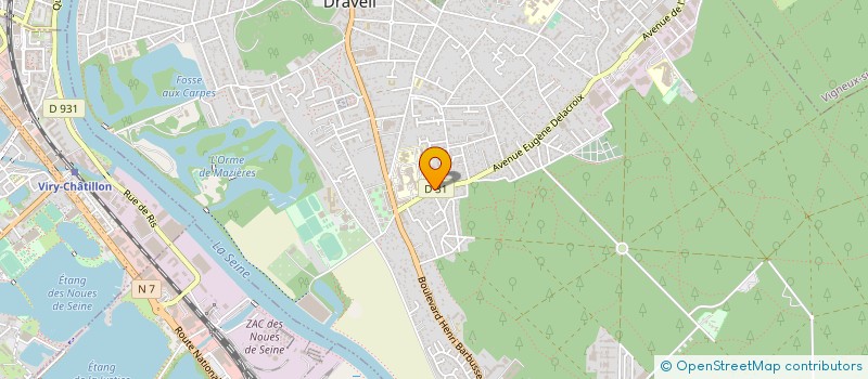 localisation de l'entreprise BLOCK OUT MUSIC à DRAVEIL