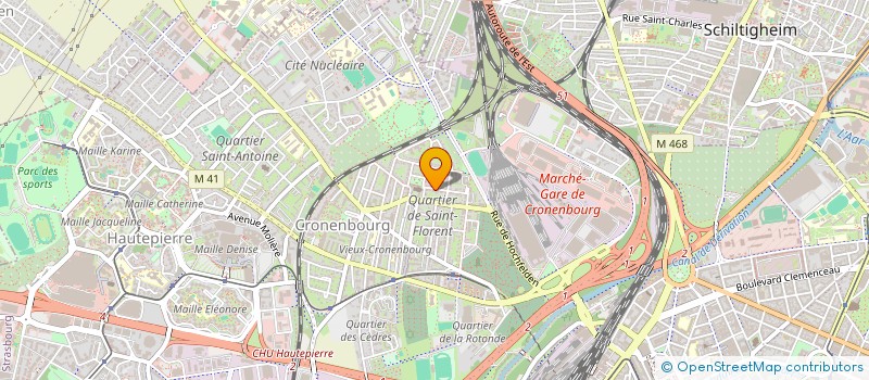 localisation de l'entreprise BLOCKASMI à STRASBOURG