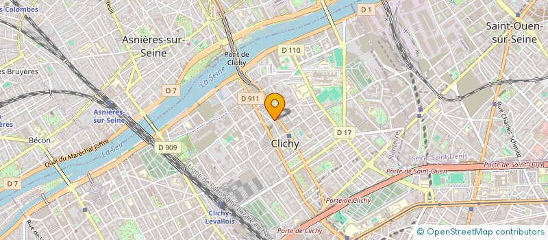 localisation de l'entreprise BLOCKCHAIN PARTNER à CLICHY