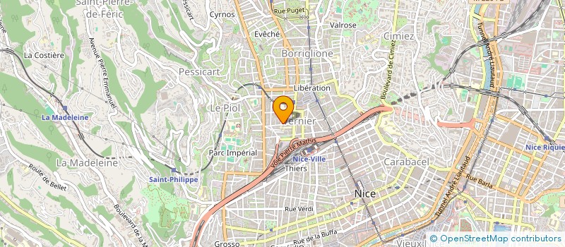 localisation de l'entreprise BLOCKCHAIN RECORDS à NICE
