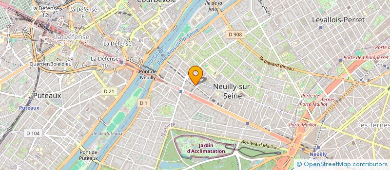 localisation de l'entreprise BLOCKER à NEUILLY-SUR-SEINE