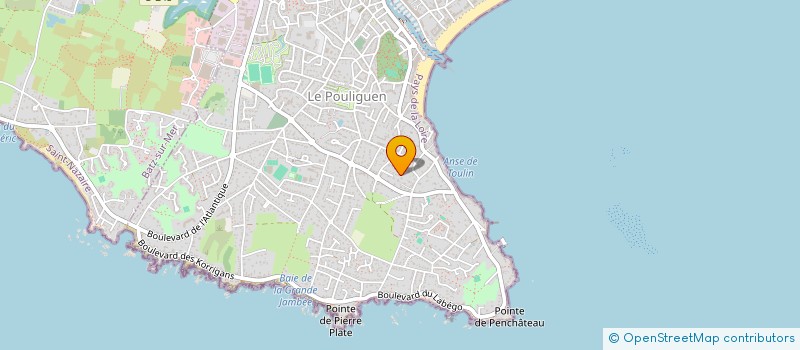 localisation de l'entreprise BLOCKLAB  LE POULIGUEN