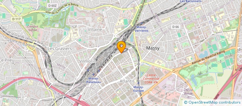 localisation de l'entreprise BLOCKTECH à MASSY