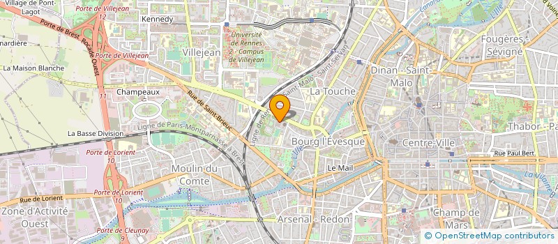 localisation de l'entreprise BLOCKWOOD  RENNES