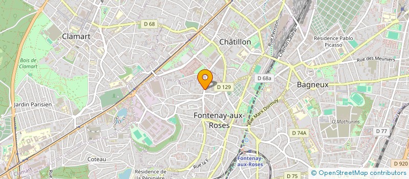 localisation de l'entreprise BLOCLUXURY à FONTENAY-AUX-ROSES