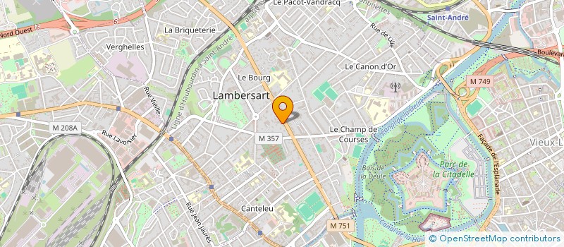 localisation de l'entreprise BLOEMEN DEVELOPPEMENT à LAMBERSART