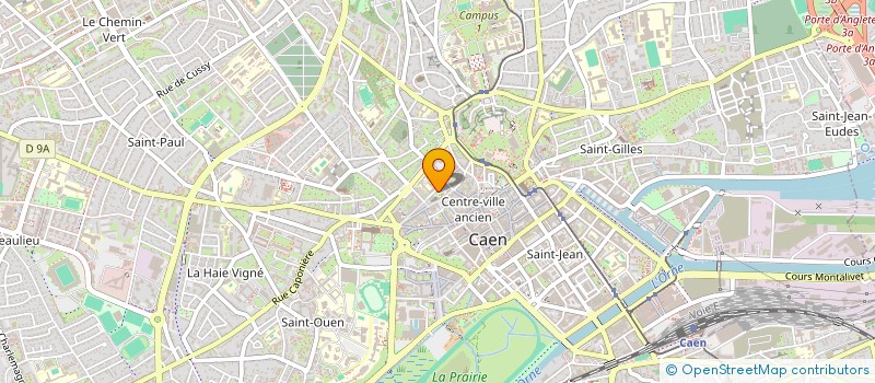 localisation de l'entreprise BLOEMFONTEIN SARL à CAEN