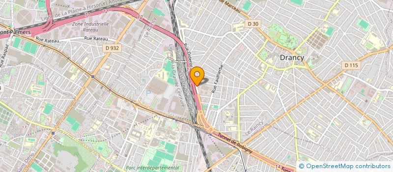 localisation de l'entreprise BLOEMY  DRANCY