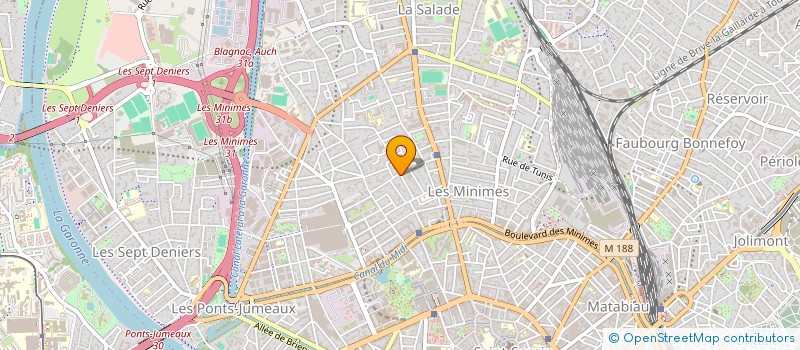localisation de l'entreprise BLOGORTHO à TOULOUSE