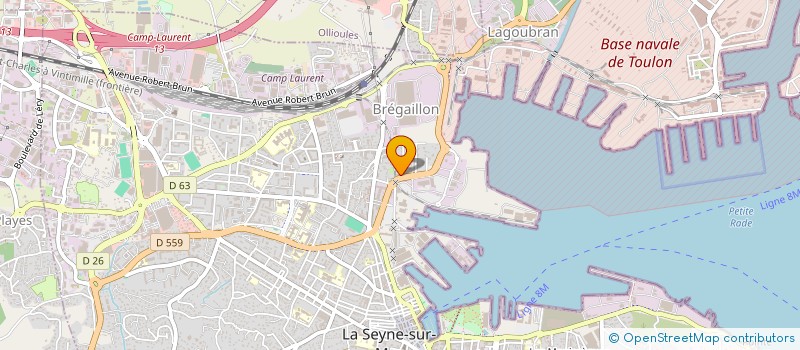 localisation de l'entreprise BLOGSHOP à LA SEYNE-SUR-MER