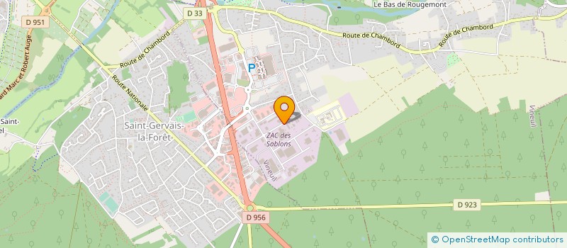 localisation de l'entreprise BLOIS DISTRI PROS  VINEUIL