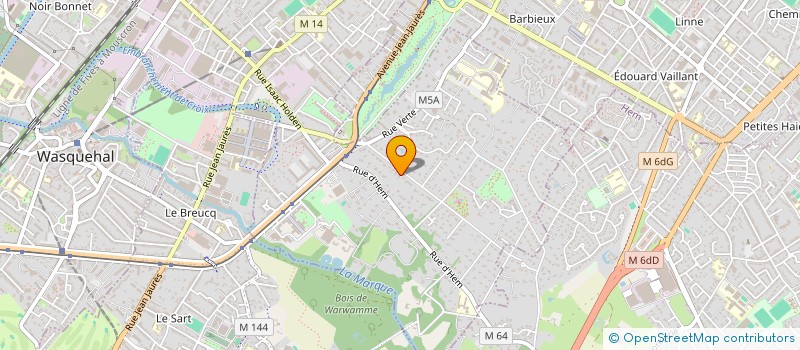 localisation de l'entreprise BLOIS POULLET CAPITAL à CROIX