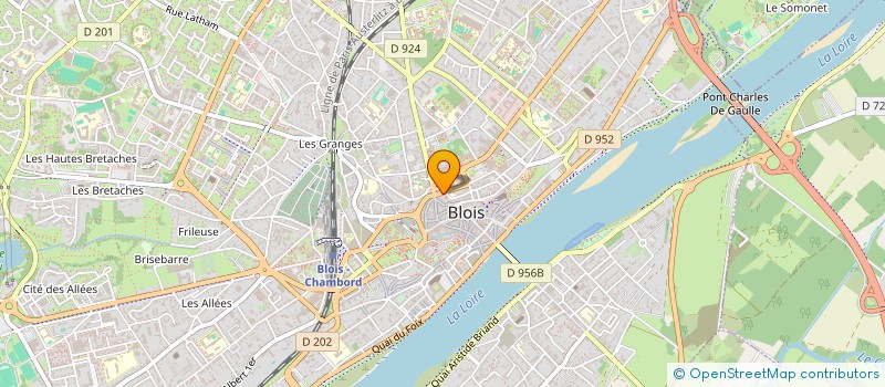localisation de l'entreprise BLOIS PRO à BLOIS