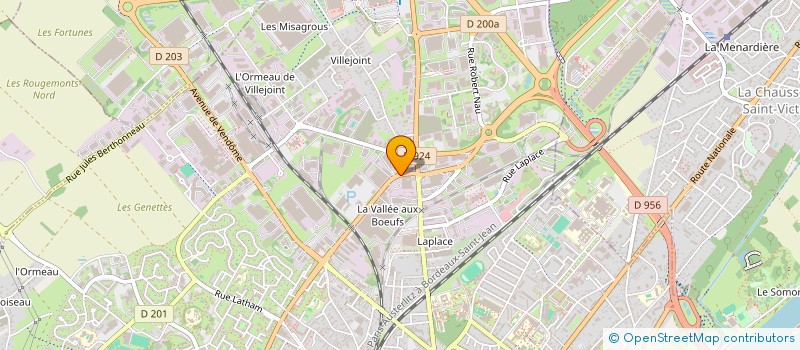 localisation de l'entreprise BLOIS QSP à SARAN