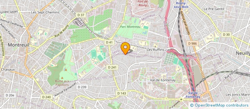 localisation de l'entreprise BLOK à FONTENAY-SOUS-BOIS