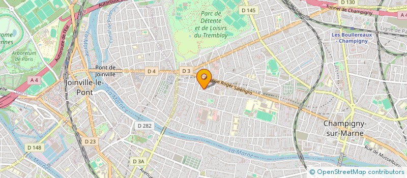 localisation de l'entreprise BLOKATA à CHAMPIGNY-SUR-MARNE