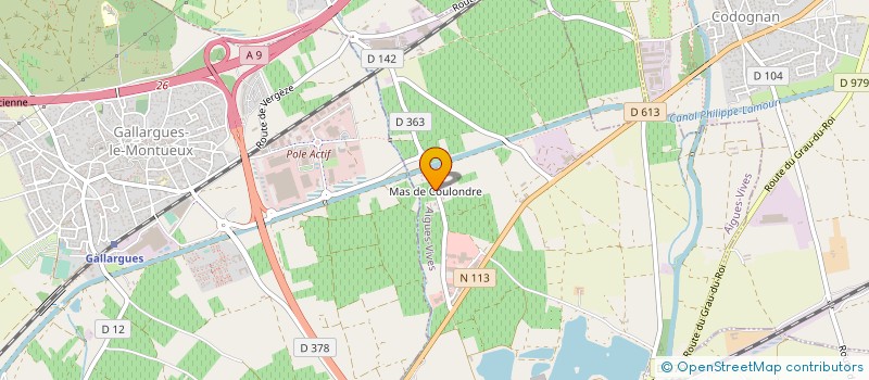 localisation de l'entreprise BLOKCONCEPT à AIGUES-VIVES