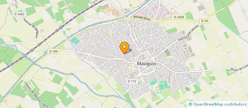 localisation de l'entreprise BLOKE à MAUGUIO