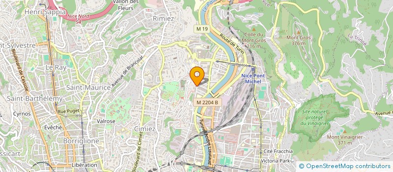 localisation de l'entreprise BLOKMED à NICE