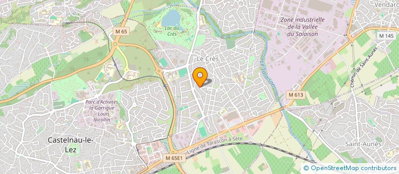 localisation de l'entreprise BLOMEA LE CRES à LE CRES