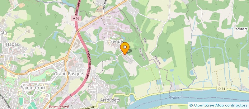 localisation de l'entreprise BLOMMIE à BAYONNE