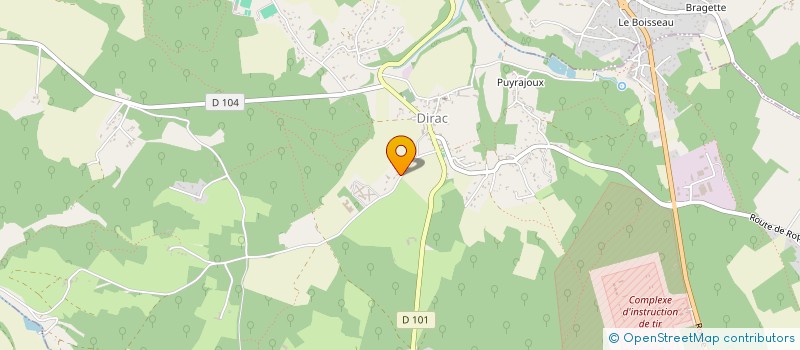 localisation de l'entreprise BLOMMING  DIRAC