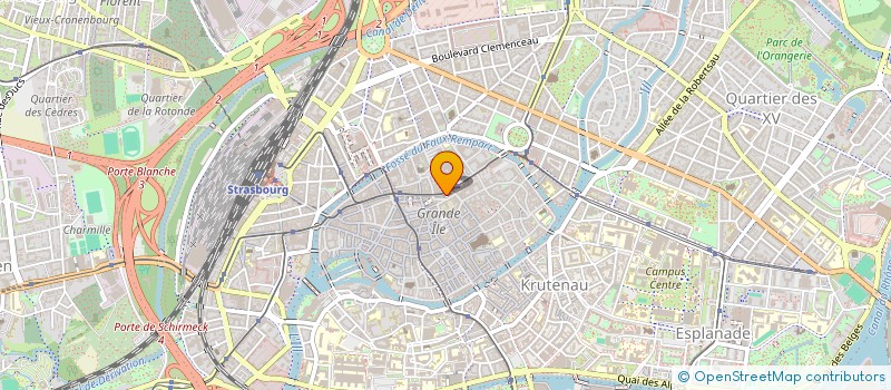 localisation de l'entreprise BLOMOCH à STRASBOURG