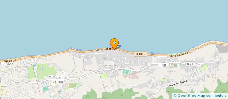 localisation de l'entreprise BLONAY  LUGRIN