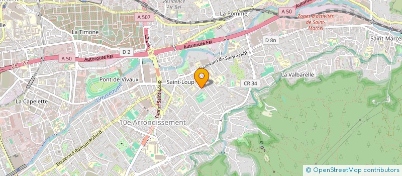 localisation de l'entreprise BLOND 10 à MARSEILLE