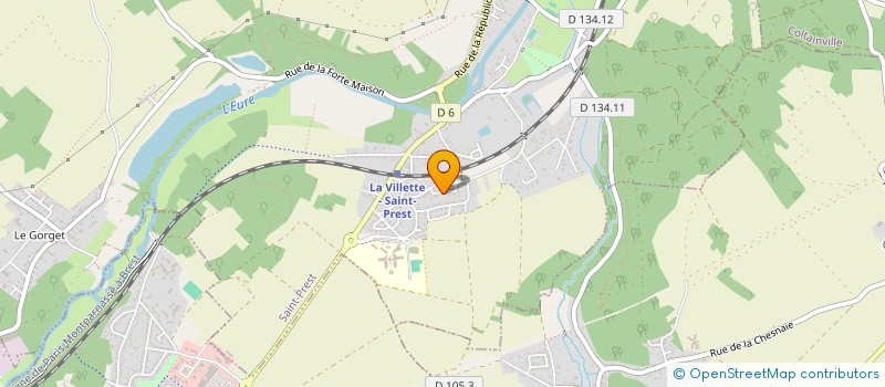 localisation de l'entreprise BLOND SERVICES à SAINT-PREST