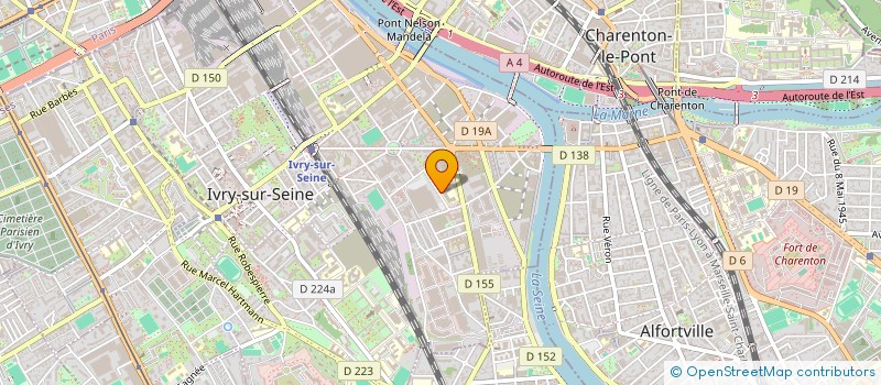 localisation de l'entreprise BLONDA TRANSPORT VTC  IVRY-SUR-SEINE