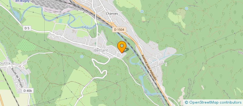 localisation de l'entreprise BLONDE  BETTANT