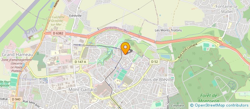 localisation de l'entreprise BLONDE DE PAIN 23 à LE HAVRE