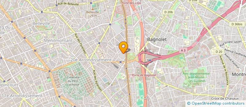 localisation de l'entreprise BLONDE NEWS  PARIS