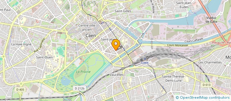 localisation de l'entreprise BLONDEL à CAEN