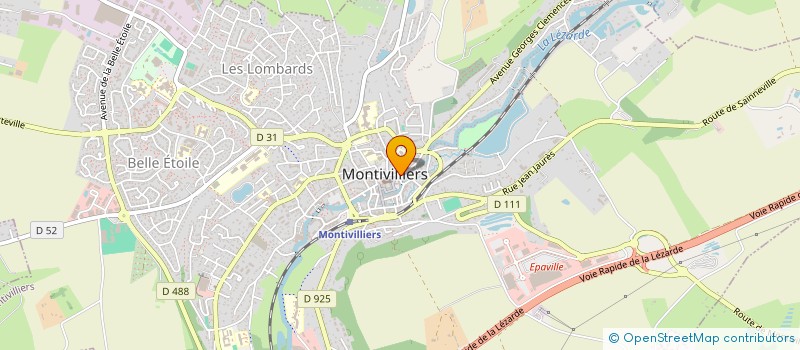 localisation de l'entreprise BLONDEL DANIEL ET SIEURIN MICHEL  MONTIVILLIERS