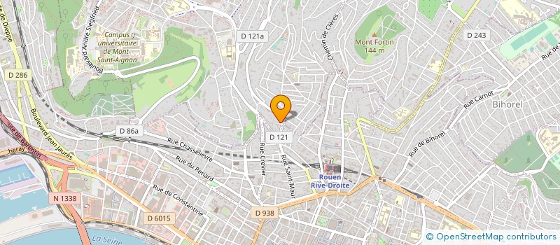 localisation de l'entreprise BLONDEL ELECTRICITE à MONT-SAINT-AIGNAN